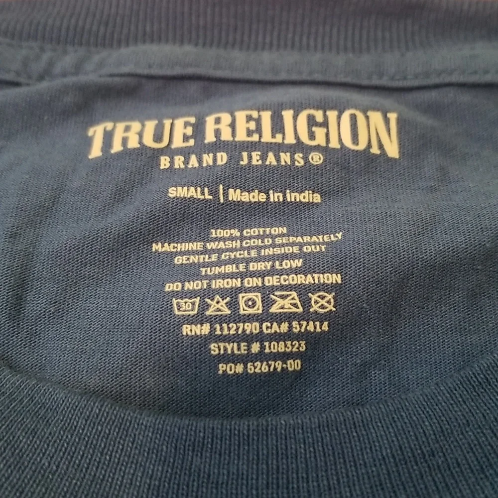 True Religion Mens T-Shirt Small